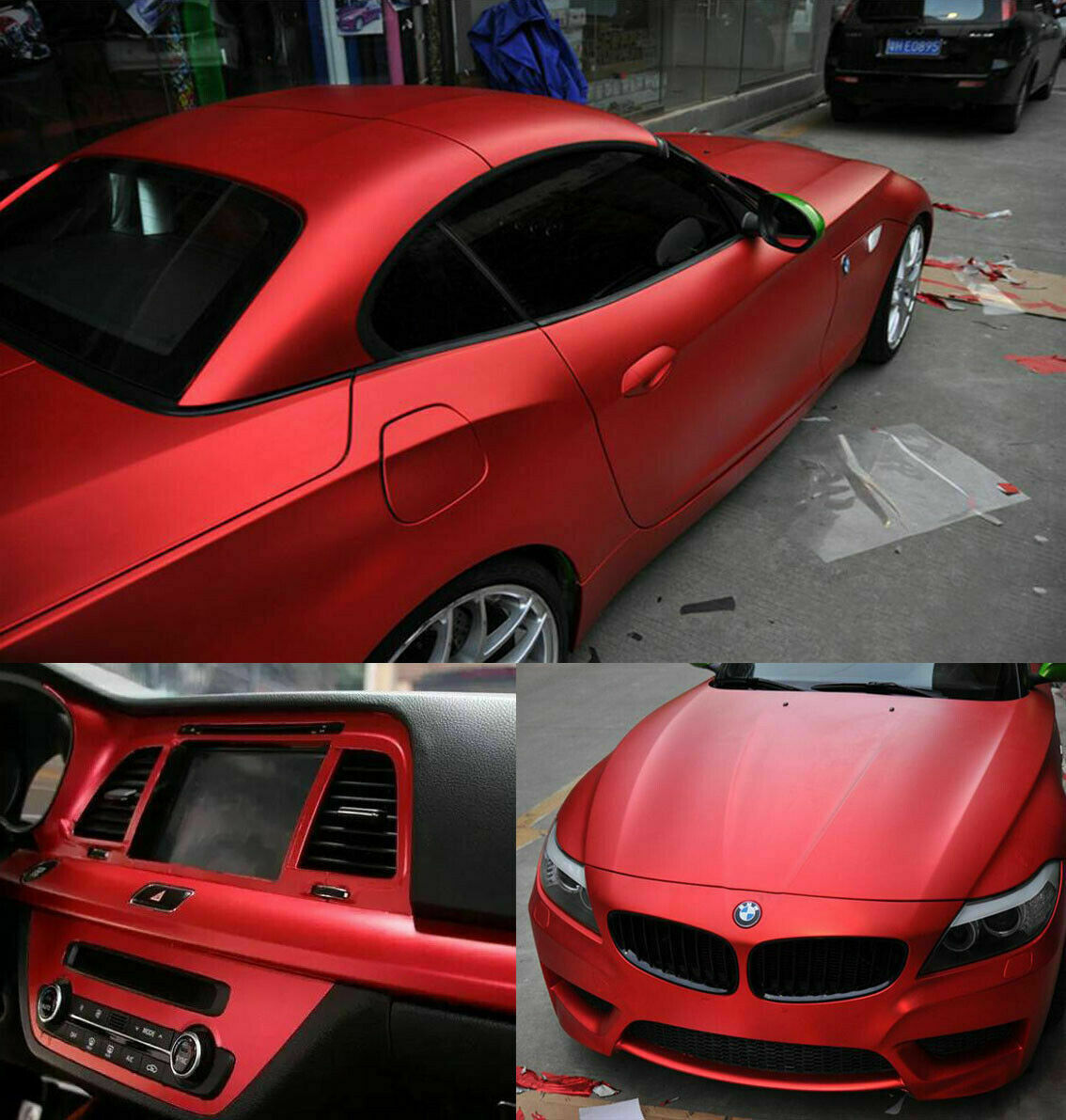 Red Vinyl Wraps